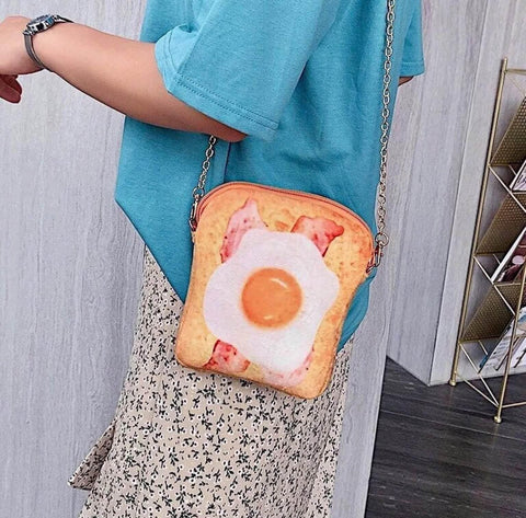 French Toast Realistic Shoulder Bag - Froppin