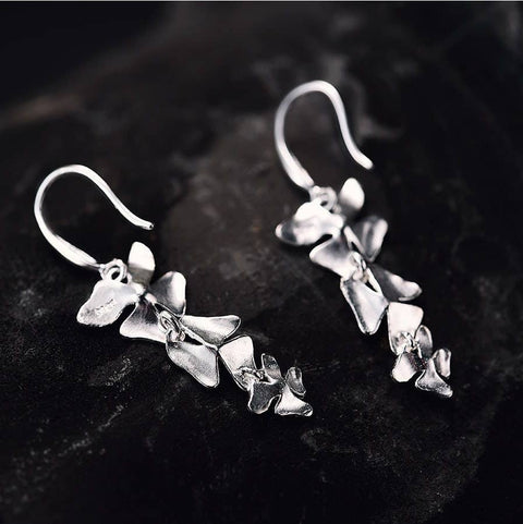 18k Gold Jasmine Flower Earrings - Froppin