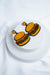 Acrylic Burger Sliders Stud Earrings, Big Slider Burger Earrings, Unusual Earring, Quirky Food Jewelry, Calorie-Friendly Diet Dangling Snack - Froppin