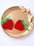 Acrylic Strawberry Large Stud Earrings - Froppin