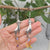 Aqua-Iridescent Crescent Earrings, Crystal Earrings, Moon Earrings Teardrop Jewelry, Rain Drop Earrings Lgbt Rainbow Earrings, Stone Jewelry - Froppin