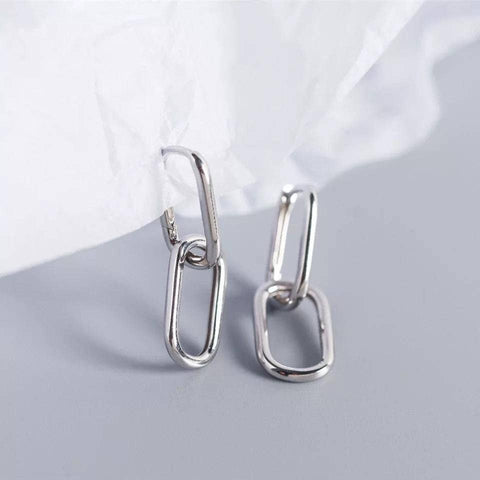 Ava Link Earrings • Cable Link Earrings - Froppin