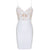 Bandage Dress Women White Dress Bodycon Dress - Froppin