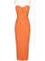 Bandage Dress women's long maxi bodycon dress - Froppin