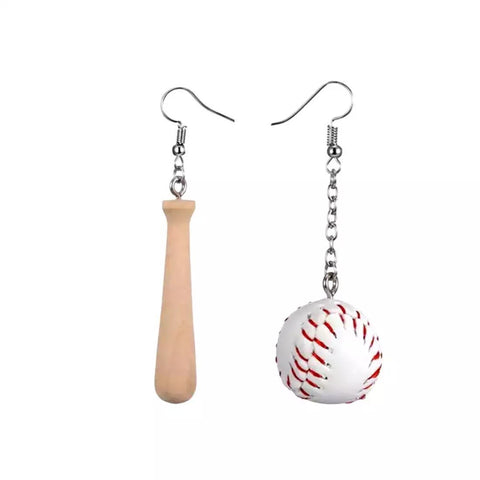Baseball Fans Realistic Earrings - Froppin