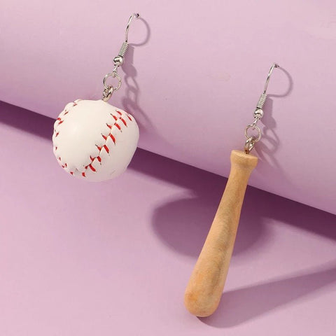 Baseball Fans Realistic Earrings - Froppin