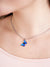 Blue Butterfly Charm Elegant Pendant Necklace - Froppin