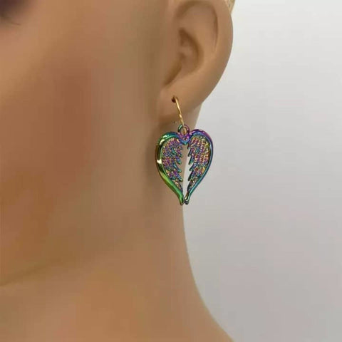 Broken Heart Earrings Love Bug Earrings Cute Gift for Her - Froppin