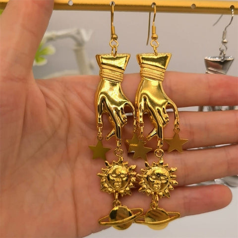 Cosmic Magic Space Earrings - Froppin