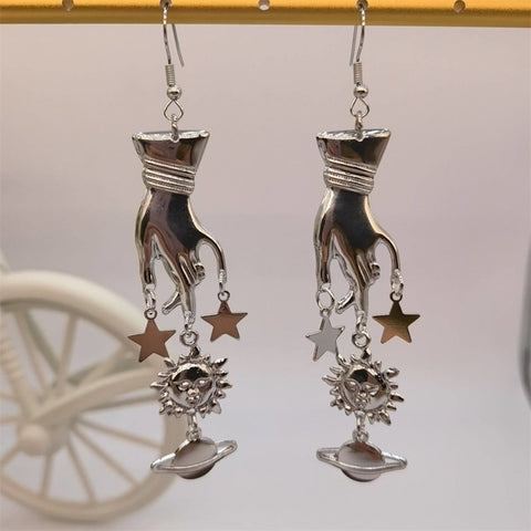 Cosmic Magic Space Earrings - Froppin