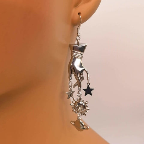 Cosmic Magic Space Earrings - Froppin