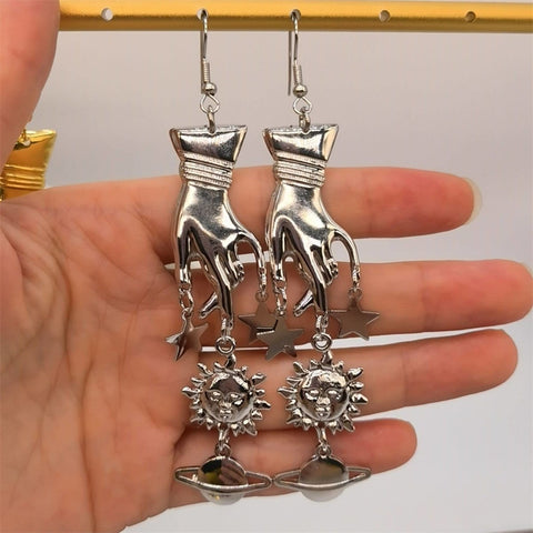 Cosmic Magic Space Earrings - Froppin