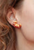 Croissant and Coffee Breakfast Food Sweet Stud Earrings - Froppin