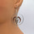 Crow Hoop Earrings Animal Earrings Science Earrings, Nerd Earrings Crow Earrings, Gothic Earrings Cosplay Gift For Her Solar System Earrings - Froppin
