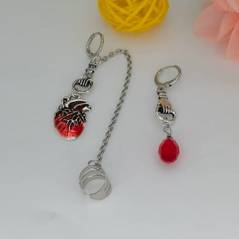 Cuff Earrings Crystal Earrings - Froppin