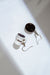 Cup and Coffee Bean Dangle Drink Realistic Symbol Conversation Starter Earrings - Froppin