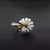 Daisy Ring Gold Day in Sun Flower Ring - Froppin