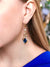 Deed Blue Dangle Earrings - Froppin