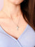 Dolphin Opal Silver Huggies Earrings And Necklace - Froppin