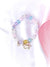 Dream Unicorn Charm Girly Pink Blue Beaded Bracelet - Froppin