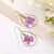 Dried flower Earrings, Boho flower earring, bridesmaid Handmade Dry Pressed Flower Resin Dangle Earrings, Dainty Flower,Real Flower Earrings - Froppin