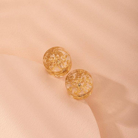 Druzy Handmade Studs 15mm Hypoallergenic Stud Spring - Froppin