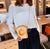French Toast Shoulder Bag Orange Small Realistic Food Design Quirky Funny Original Designer Crossbody mini Purse Handbag - Froppin
