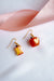 Fresh Apple Bite, Pulp And Seeds Realistic Earrings • Delicious Fresh Food Artistic Gift For Her • Eat An Apple A Day To Keep Doctors Away - Froppin