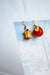 Fresh Apple Bite, Pulp And Seeds Realistic Earrings • Delicious Fresh Food Artistic Gift For Her • Eat An Apple A Day To Keep Doctors Away - Froppin