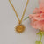 Funny Cosmic Sun Gold Moon Necklace Solar Chain Necklace - Froppin