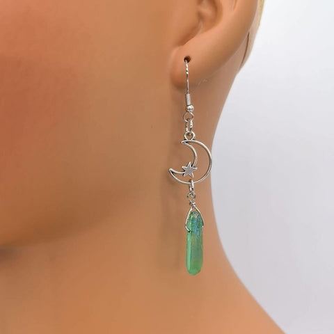 Glowing Moon Night Lover Earrings - Froppin