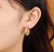 Gold Filled Celestial Huggie Earrings, Stud Earrings Small Hoop Earrings, Huggie Cuff Earrings, 14K Gold Minimalist Pierced Cartilage Studs - Froppin