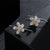 Gold Flower Earrings Silver Floral Earrings Gift For Her Flower Jewelry Bridal Earrings, Delicate Earrings Minimalist Earrings Cute Earrings - Froppin