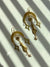 Gold Plate Rising Sun Earrings - Froppin