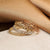 Gold Queen of Heart Ring Set - Froppin