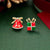 Hat Earrings, Christmas Earrings Enamel Earrings Gift Earrings, Cute Earrings, Holiday Earrings Star Earrings Minimalist Earrings Cube Studs - Froppin