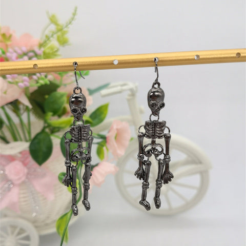 Human Anatomy Earrings, Skeleton Earrings, Funny Earrings, Skull Earrings, Death Earrings, Halloween Earrings, Scary Earrings, RIP Earrings - Froppin