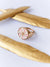 Lollipop Pink and White Swirl Ring - Froppin