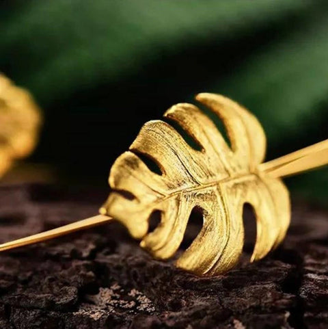 Long Leaves of Fall Earrings Cute Earrings - Froppin