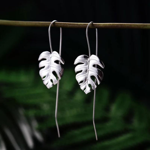 Long Leaves of Fall Earrings Cute Earrings - Froppin