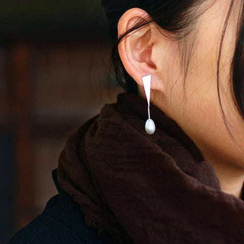 Minimalist Exclamation Mark Statement Earrings - Froppin