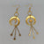 Mismatched Sun Moon Crescent Hoops Earrings - Froppin