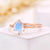 Moonstone Ring Minimalist Ring Gemstone Jewelry Size 7 - Froppin