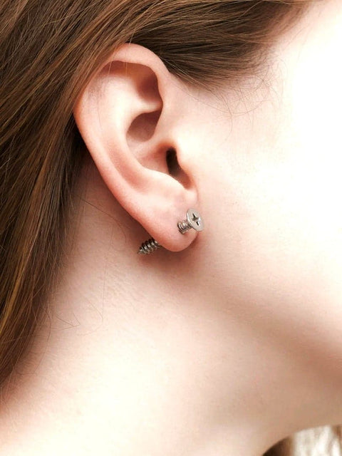Nail Unisex Realistic Earrings - Froppin