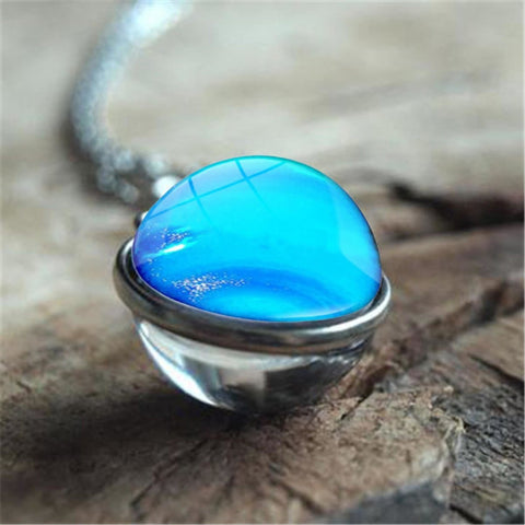 Neptune Planet Necklace - Froppin