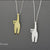 Not-your-kitty Gold Necklace Animal Jewelry Funny Necklace - Froppin