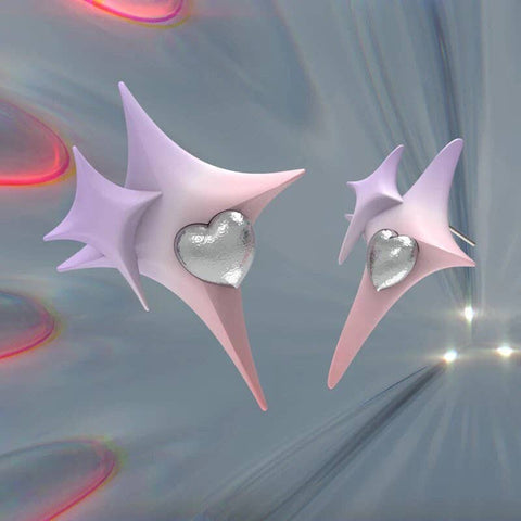 Outer Space Alien Stud Earrings - Froppin