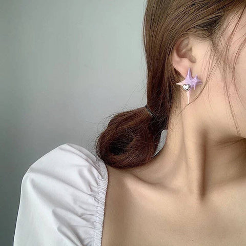 Outer Space Alien Stud Earrings - Froppin