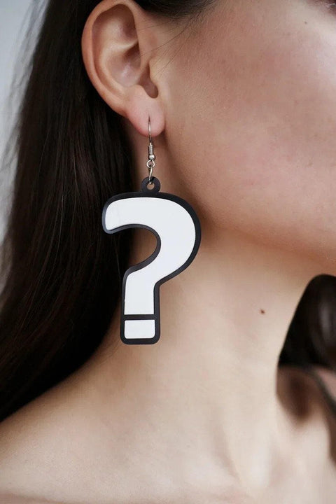 Question Mark and Exclamation Mark Earrings - Froppin