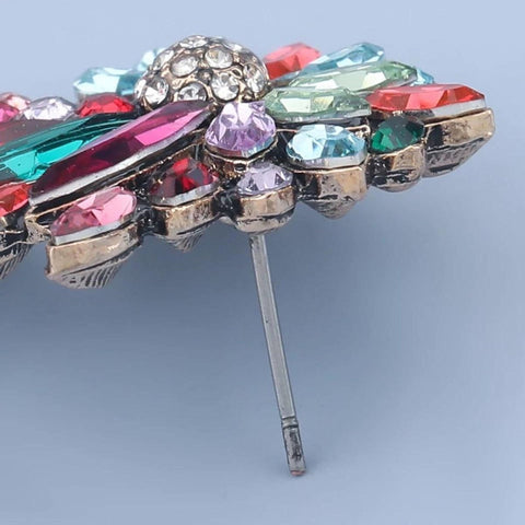 Rainbow Crystal Earrings - Froppin